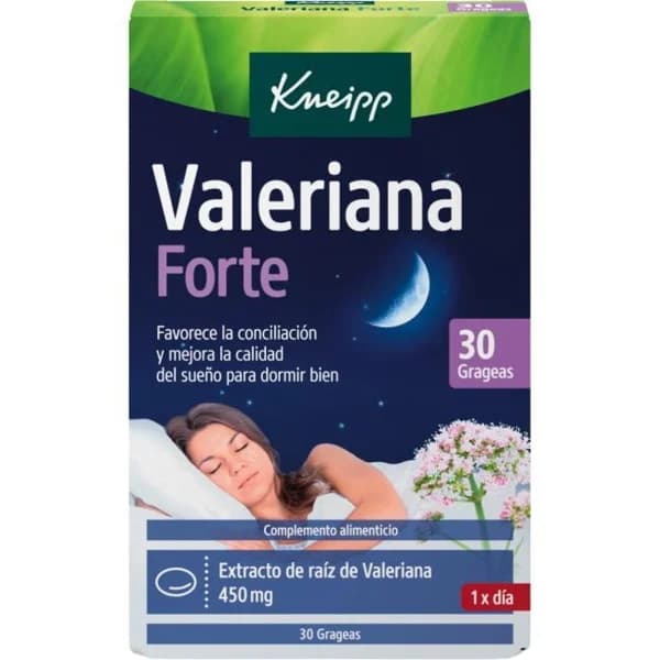 Valeriana Forte KNEIPP, caja 30 uds - 30 ud - Imagen del producto en Findit
