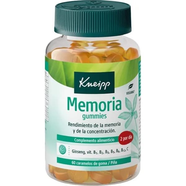 Memoria gummies KNEIPP, bote 60 uds - 60 ud - Imagen del producto en Findit