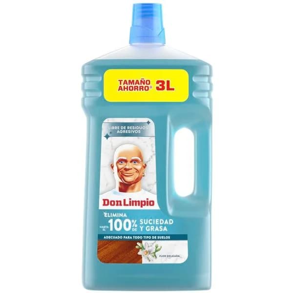Limpiador superficies delicadas DON LIMPIO, garrafa 3 litros - 3 l - Imagen del producto en Findit