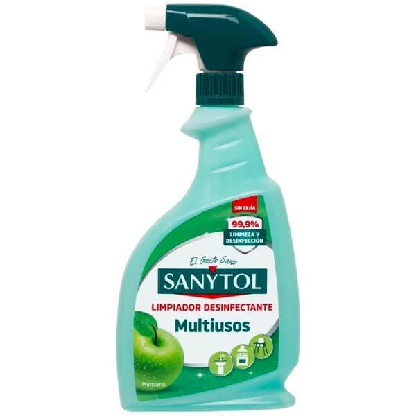 Limpiador multiusos olor manzana SANYTOL, botella 750 ml - 0.75 l - Imagen del producto en Findit