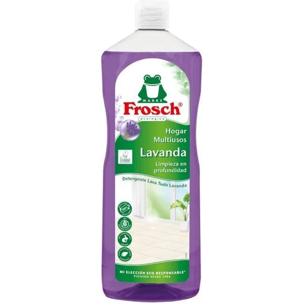 Limpiador hogar multiusos lavanda FROSCH, botella 1 litro - 1 l - Imagen del producto en Findit