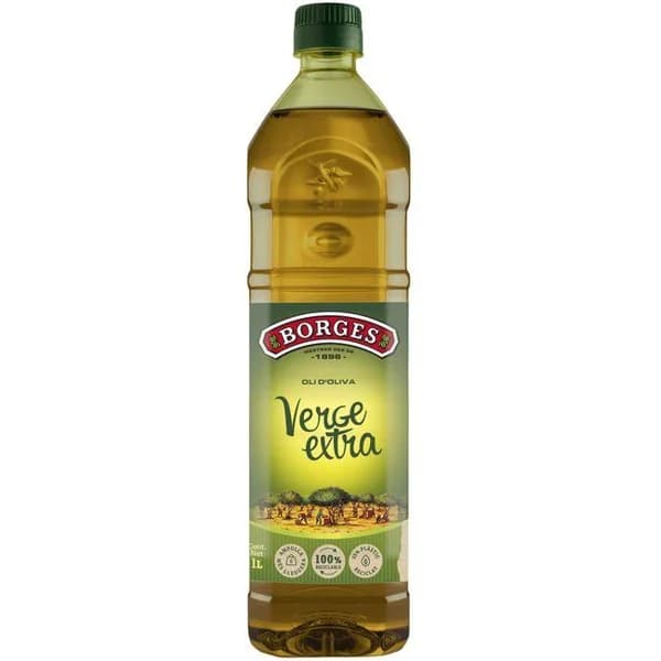 Aceite de oliva virgen extra BORGES, botella 1 litro - 1 l - Imagen del producto en Findit