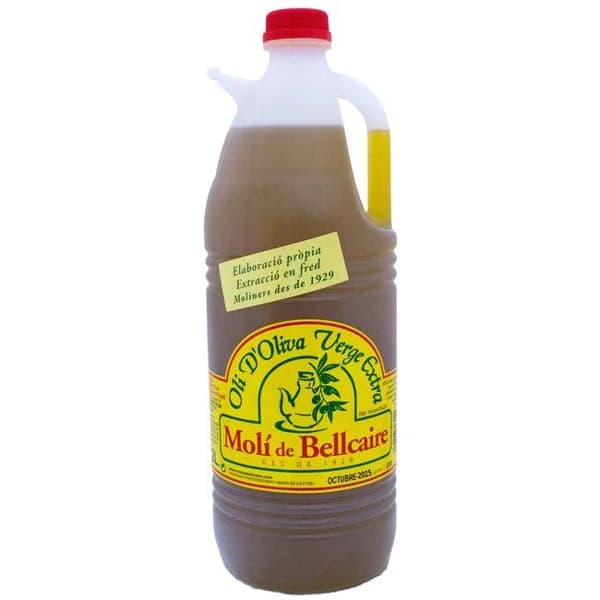 Aceite de oliva virgen extra BELLCAIRE, garrafa 2 litros - 2 l - Imagen del producto en Findit