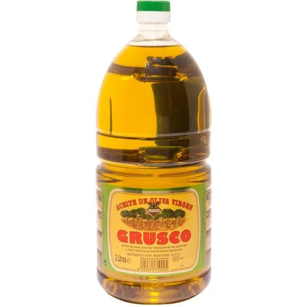 Aceite de oliva virgen GRUSCO, botella 2 litros - 2 l - Imagen del producto en Findit