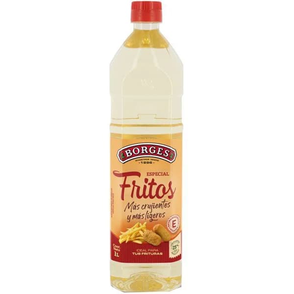 Aceite de girasol especial fritos BORGES, 1 litro - 1 l - Imagen del producto en Findit