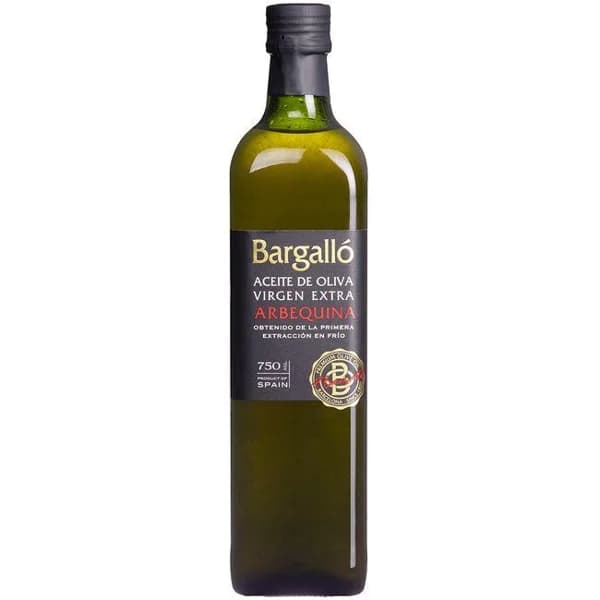 Aceite de oliva virgen extra arbequina BARGALLO, botella 75 cl - 0.75 l - Imagen del producto en Findit