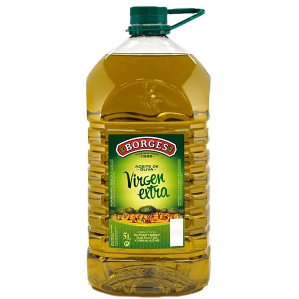 Aceite de oliva virgen extra BORGES, botella 5 litros - 5 l - Imagen del producto en Findit