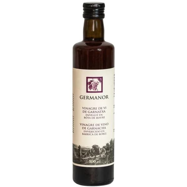 Vinagre de vino de garnacha GERMANOR, botella 50 cl - 0.5 l - Imagen del producto en Findit