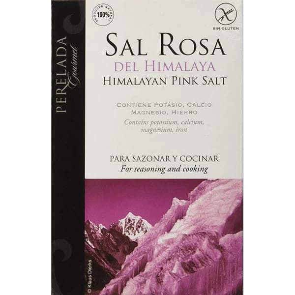 Sal rosa del Himalaya PERELADA GOURMET, caja 250 g - 0.25 kg - Imagen del producto en Findit