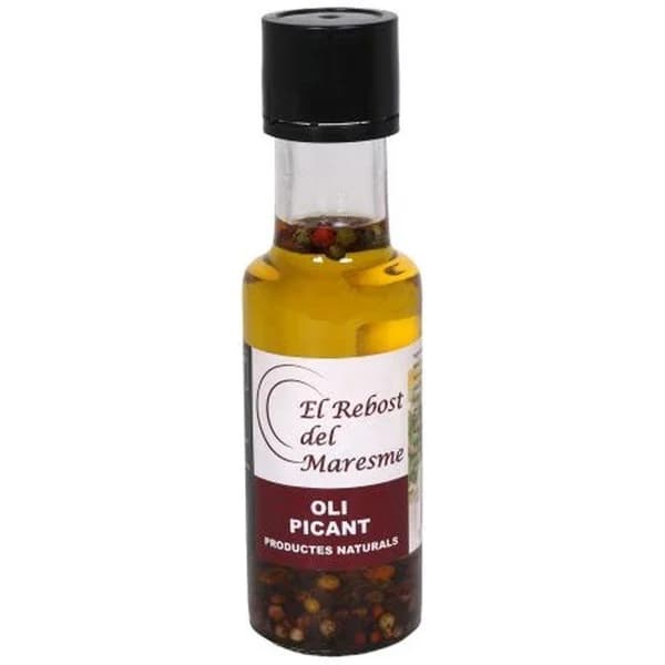 Aceite picante D.O. Maresme, botella 12,5 cl - 0.12 l - Imagen del producto en Findit
