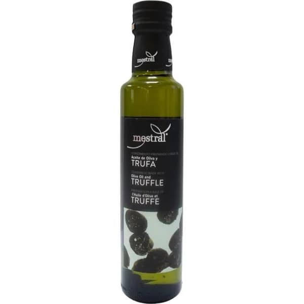 Aceite de oliva virgen extra trufa MESTRAL, botella 25 cl - 0.25 l - Imagen del producto en Findit