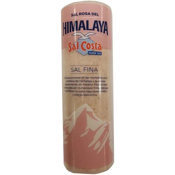 Sal fina rosa del Himalaya SAL COSTA, salero 250 g - 0.25 kg - Imagen del producto en Findit