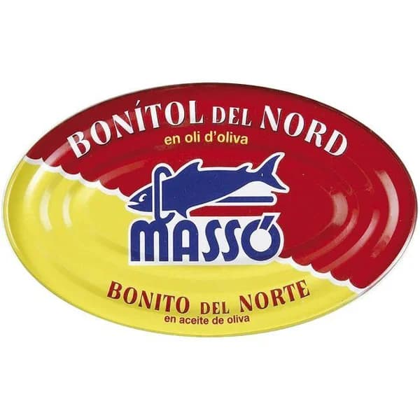 Bonito en aceite MASSO, lata 225 g - 0.23 kg - Imagen del producto en Findit