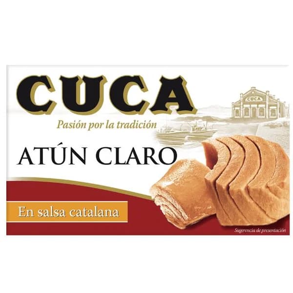 Cuca Atún claro salsa catalana 110g - 0.11 kg - Imagen del producto en Findit
