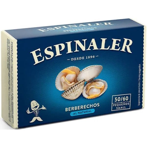 Berberechos ESPINALER, lata 120 g - 0.12 kg - Imagen del producto en Findit