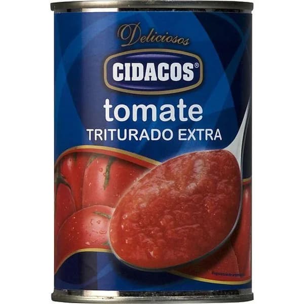 Tomate triturado CIDACOS, lata 400 g - 0.4 kg - Imagen del producto en Findit