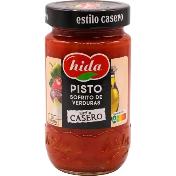 Pisto (fritada) HIDA, tarro 350 g - 0.35 kg - Imagen del producto en Findit