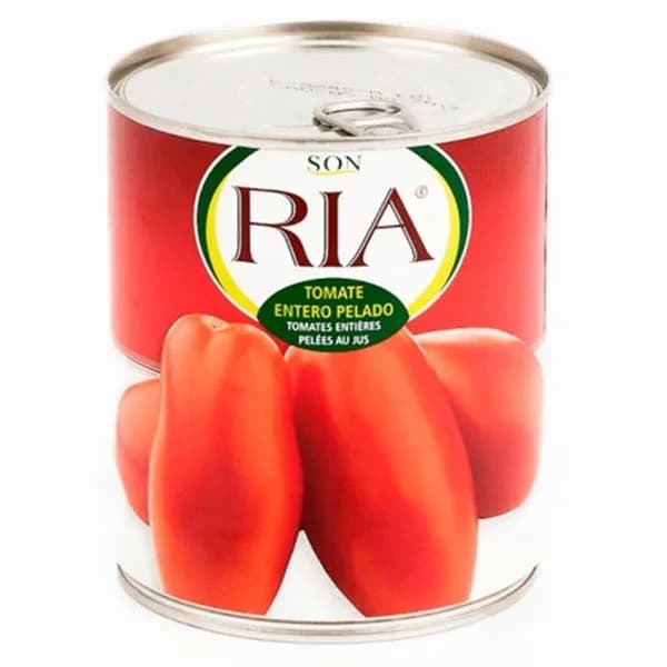 Tomate entero pelado SON RIA, lata 500 g - 0.39 kg - Imagen del producto en Findit