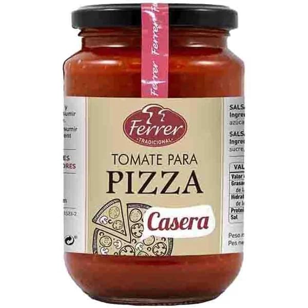 Tomate especial para pizza FERRER, frasco 350 g - 0.35 kg - Imagen del producto en Findit