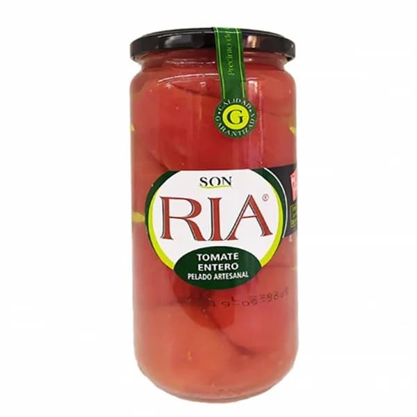Tomate entero pelado SON RIA, frasco 660 g - 0.66 kg - Imagen del producto en Findit