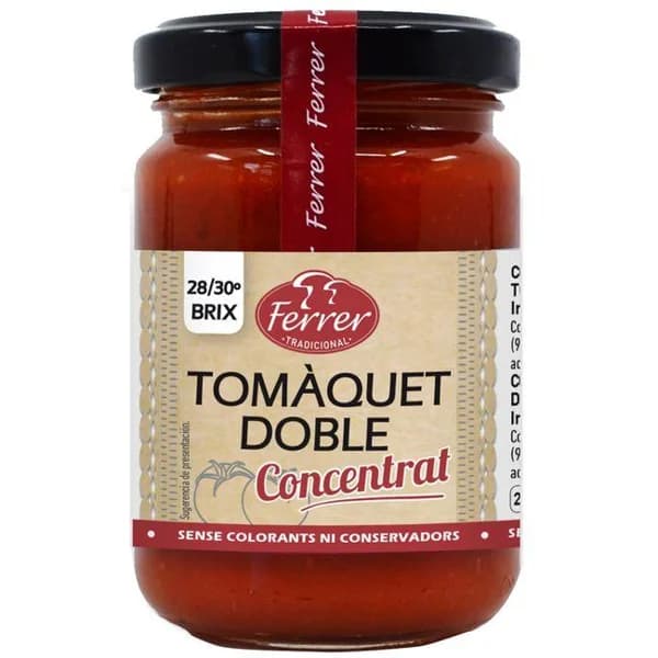 Tomate doble concentrado FERRER 145g - 0.14 kg - Imagen del producto en Findit