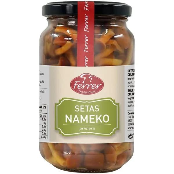 Setas Nameko FERRER, frasco 330 g - 0.33 kg - Imagen del producto en Findit