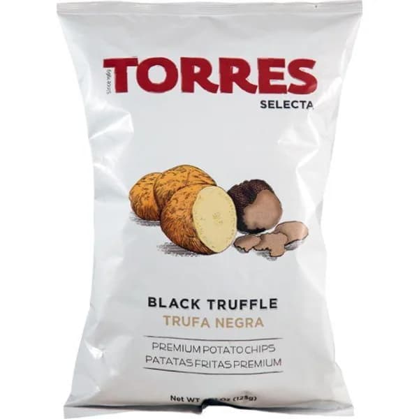 Patatas fritas con trufa negra TORRES, bolsa 125 g - 0.12 kg - Imagen del producto en Findit