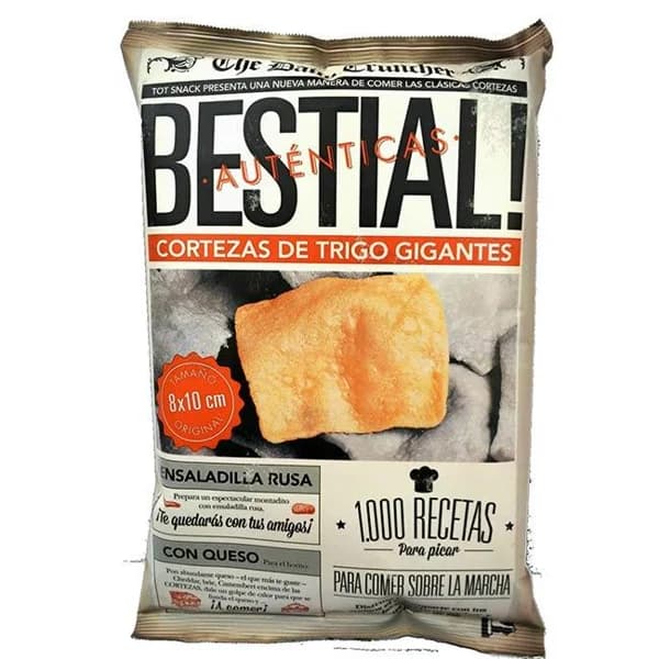 Cortezas gigantes TOTSNACK, 100 g - 0.1 kg - Imagen del producto en Findit