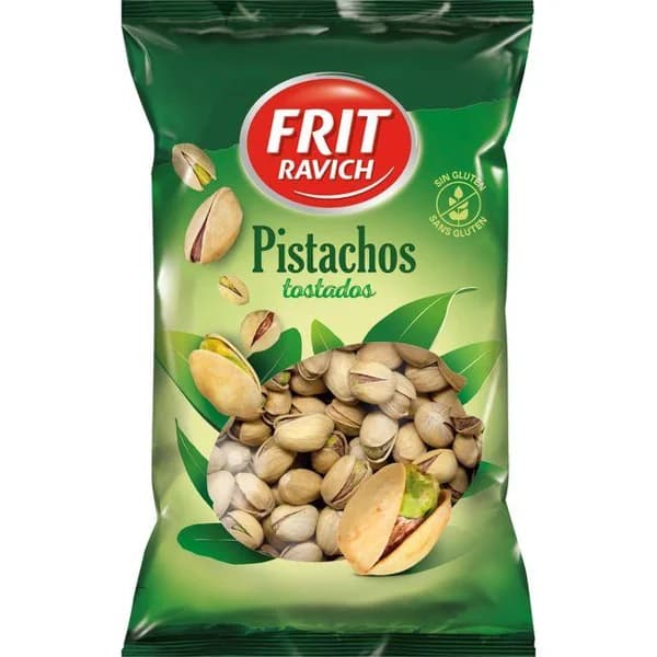 Pistachos tostados FRIT RAVICH, bolsa 160 g - 1 ud - Imagen del producto en Findit