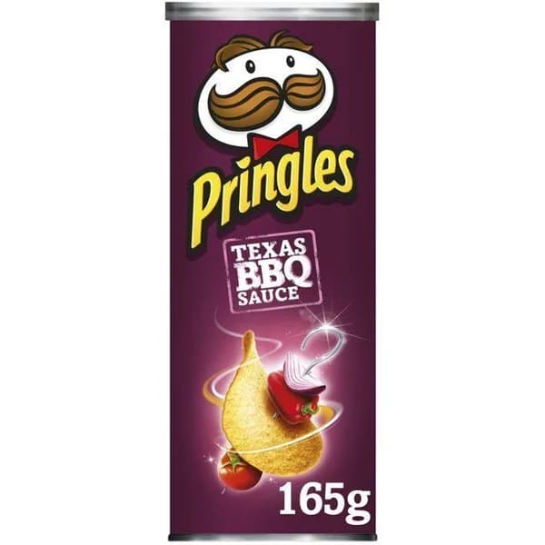 Aperitivo sabor barbacoa PRINGLES, tubo 165 g - 0.17 kg - Imagen del producto en Findit
