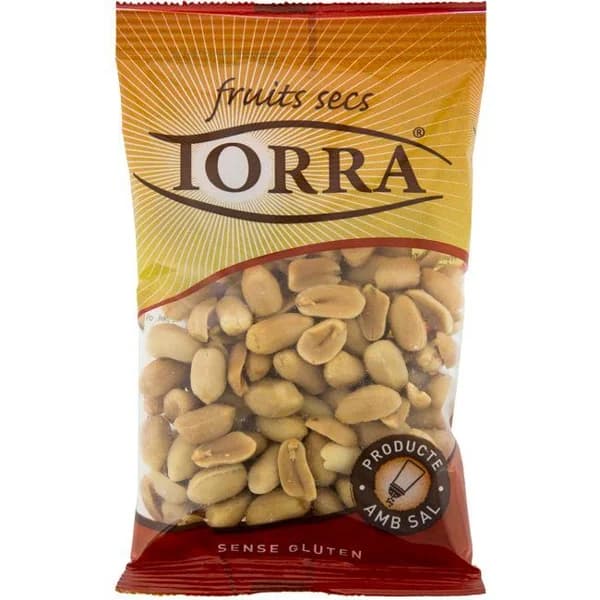 Cacauet salat repelat FRUITS SECS TORRA, bolsa 125 g - 0.12 kg - Imagen del producto en Findit