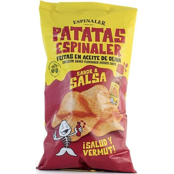 Patatas con salsa ESPINALER, bolsa 125 g - 0.12 kg - Imagen del producto en Findit