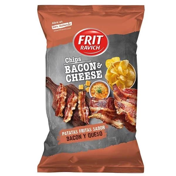 Patatas fritas bacon&cheese FRIT RAVICH, 125 g - 0.12 kg - Imagen del producto en Findit