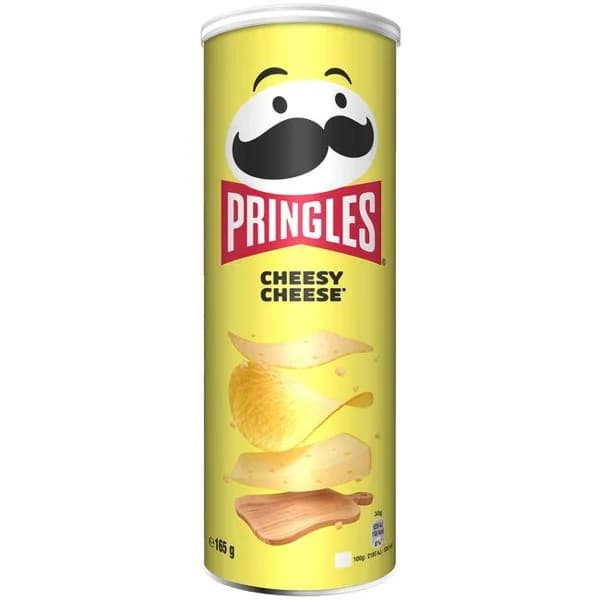 Patatas Cheesy cheese PRINGLES, tubo 165 g - 0.17 kg - Imagen del producto en Findit