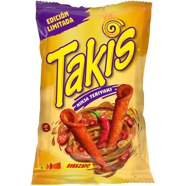 Ninya teriyaki TAKIS, bolsa 90 g - 1 ud - Imagen del producto en Findit