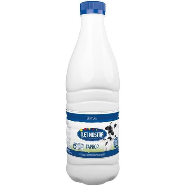 Leche entera LLET NOSTRA, botella 1,5 litros - 1.5 l - Imagen del producto en Findit