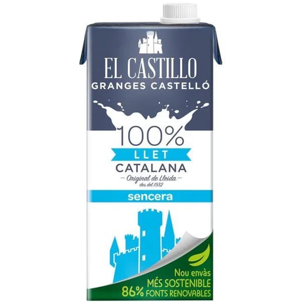 Leche entera EL CASTILLO, 1 l - 1 l - Imagen del producto en Findit