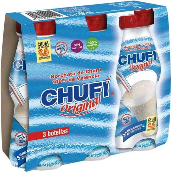 Horchata original CHUFI, pack 3x250 ml - 0.75 l - Imagen del producto en Findit