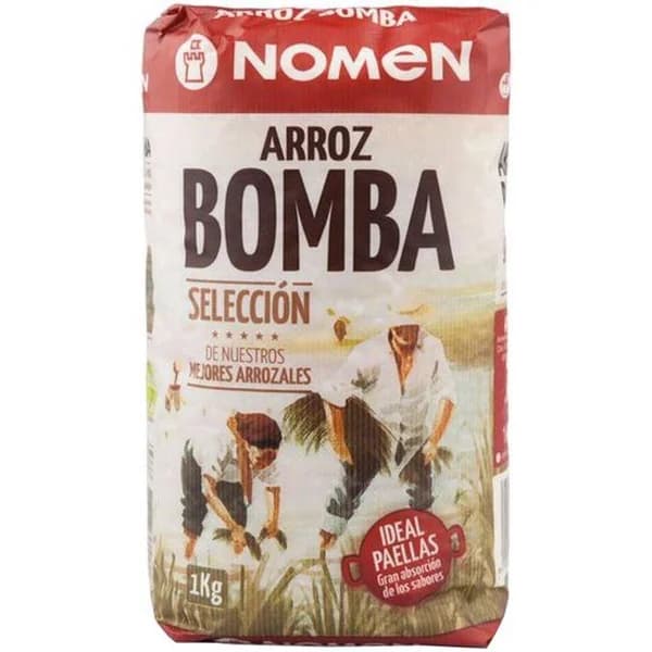 Arroz bomba NOMEN, paquete 1 kg - 1 kg - Imagen del producto en Findit
