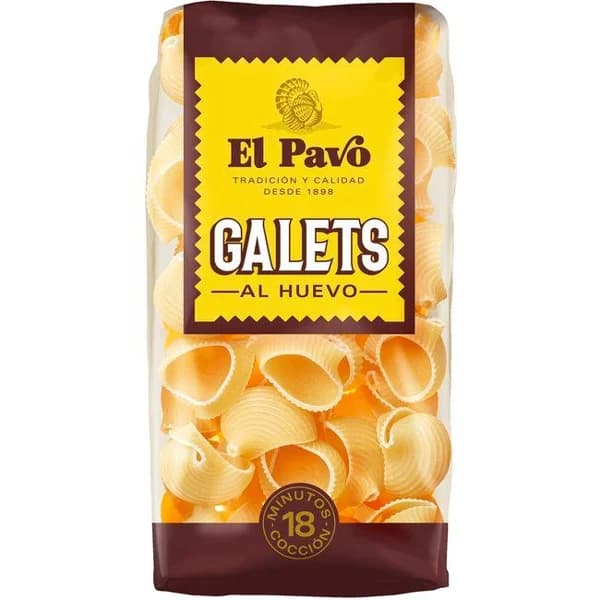 Pasta Galet Nadal EL PAVO, paquete 250 g - 1 ud - Imagen del producto en Findit