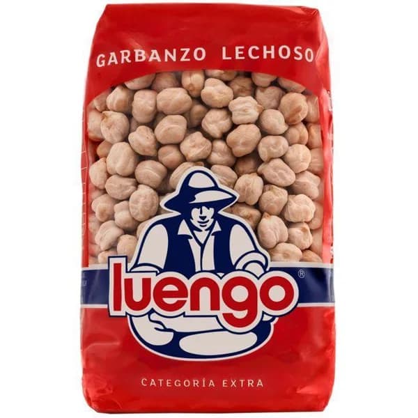 Garbanzo lechoso LUENGO, paquete 500 g - 0.5 kg - Imagen del producto en Findit