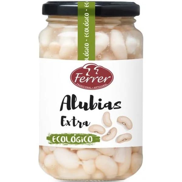 Alubia ecológica FERRER, frasco 345 g - 0.35 kg - Imagen del producto en Findit