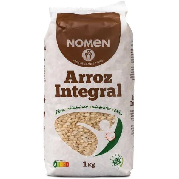 Arroz integral NOMEN, 1kg - 1 kg - Imagen del producto en Findit