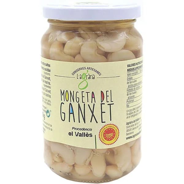 Mongeta ganxet DOP cuita L'AGRÀRIA, frasco 360 g - 0.36 kg - Imagen del producto en Findit
