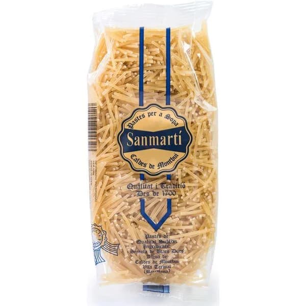 Fideo Nº 2 SANMARTI, paquete 250 g - 0.25 kg - Imagen del producto en Findit