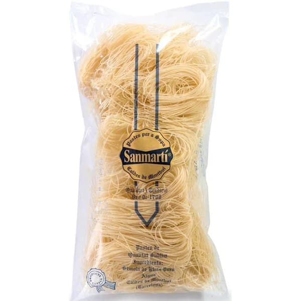 Fideo rosca nº 1 SANMARTI, paquete 250 g - 0.25 kg - Imagen del producto en Findit