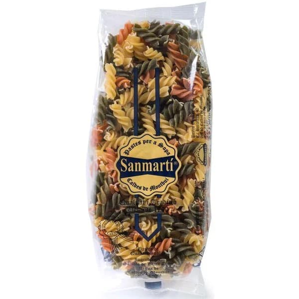 Espirales vegetales SANMARTI, paquete 250 g - 0.25 kg - Imagen del producto en Findit