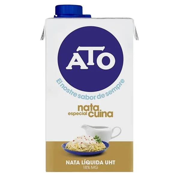 Nata cocinar ATO, brik 500 ml - 0.5 l - Imagen del producto en Findit