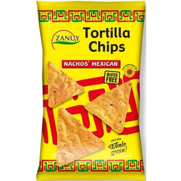 Nachos mejicanos ZANUY, bolsa 200 g - 0.2 kg - Imagen del producto en Findit