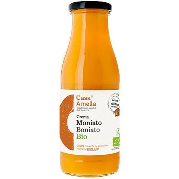 Crema de Boniato Ecológica CASA AMELLA, frasco 500 ml - 0.5 l - Imagen del producto en Findit